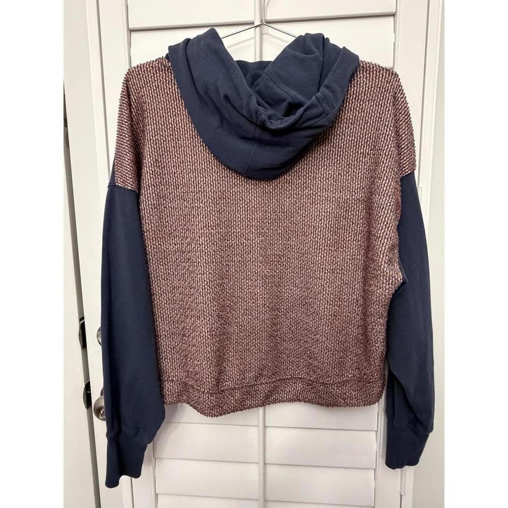 Anthropologie Saturday Sunday‎ Karla cropped hoodie size Medium - Picture 6 of 8